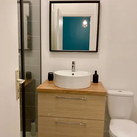 T1 Le Pastel Parking Netflix Wifi Gare Apartament